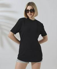 Unisex Bisiklet Yaka Slim Fit T-Shirt