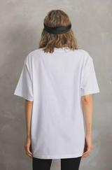 Unisex Taş Desenli Oversize T-Shirt