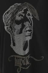 Unisex Taş Desenli Oversize T-Shirt