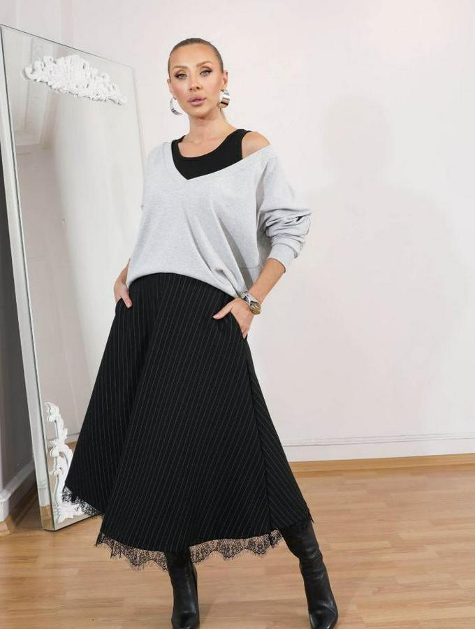 Atlet Bluz Ve Etek Üçlü Takım