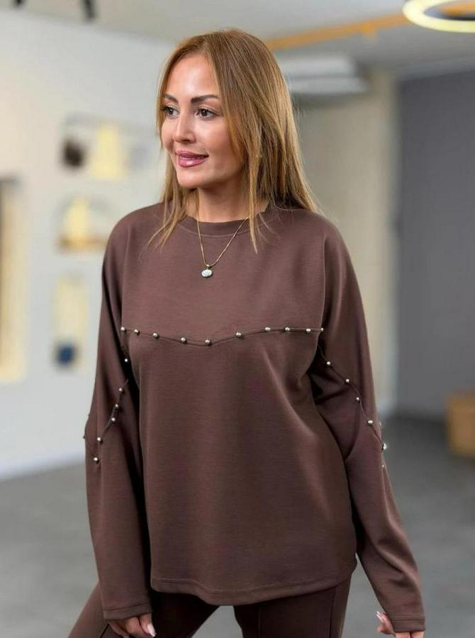 Inci Detay Modal Kumaş Ikili Takım