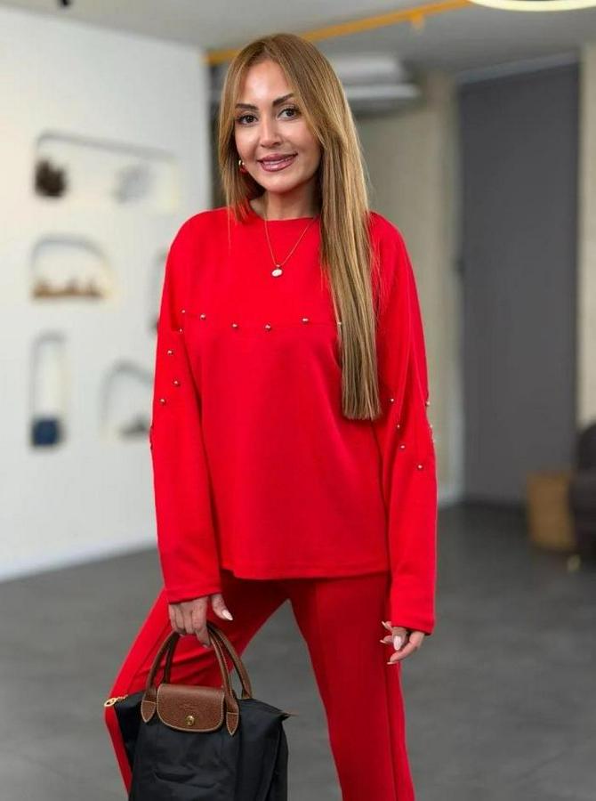 Inci Detay Modal Kumaş Ikili Takım