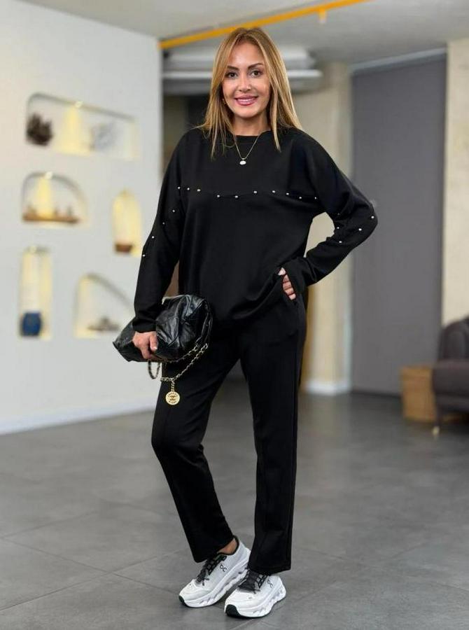 Inci Detay Modal Kumaş Ikili Takım