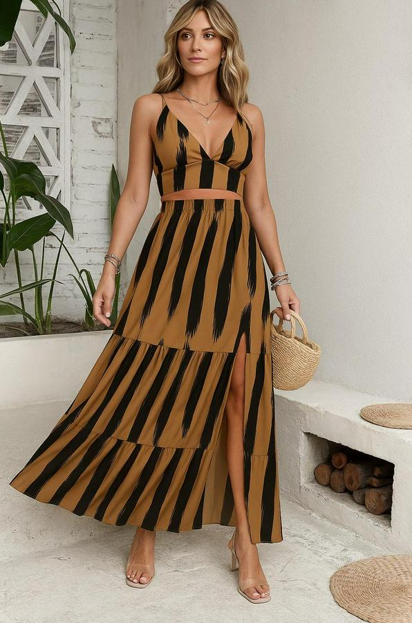 Kolsuz Askılı Crop Ikili Süprem Takım