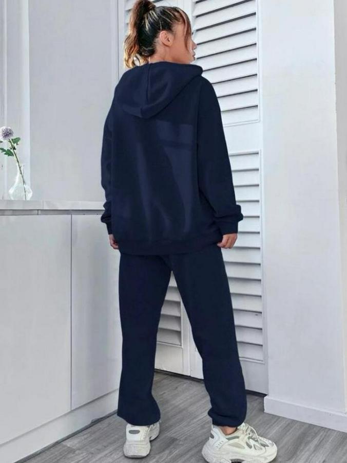 Üç Iplik Kumaş California Kapşonlu Ikili Takım