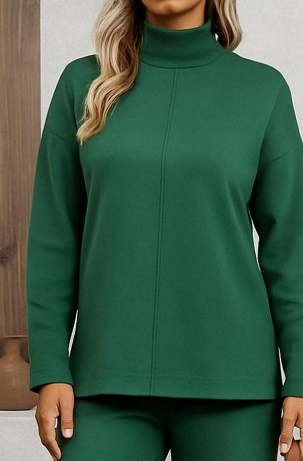 Uzun Kollu Triko Ikili Takım