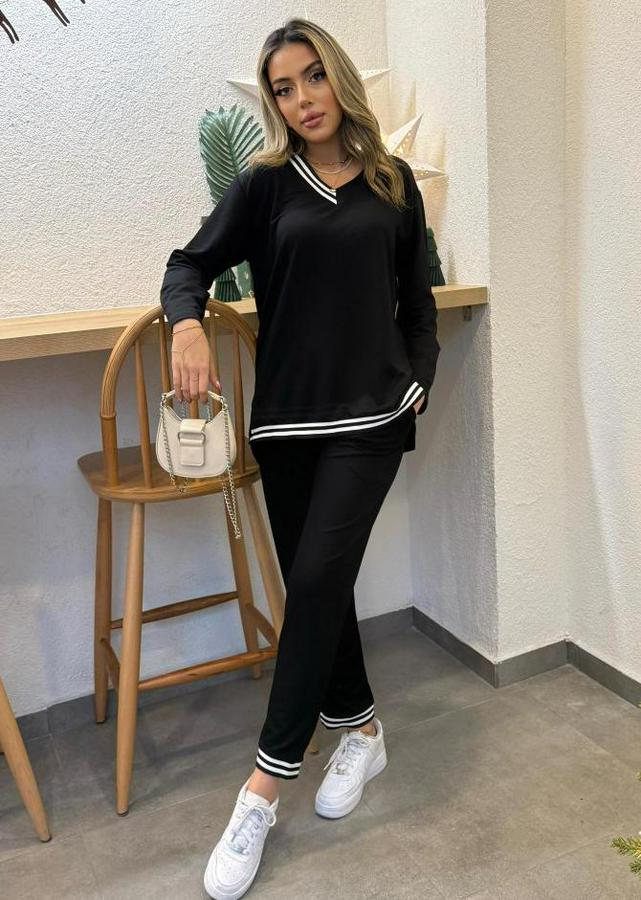 Yeni Sezon Uzun Kollu Ribana Detay Ikili Takım