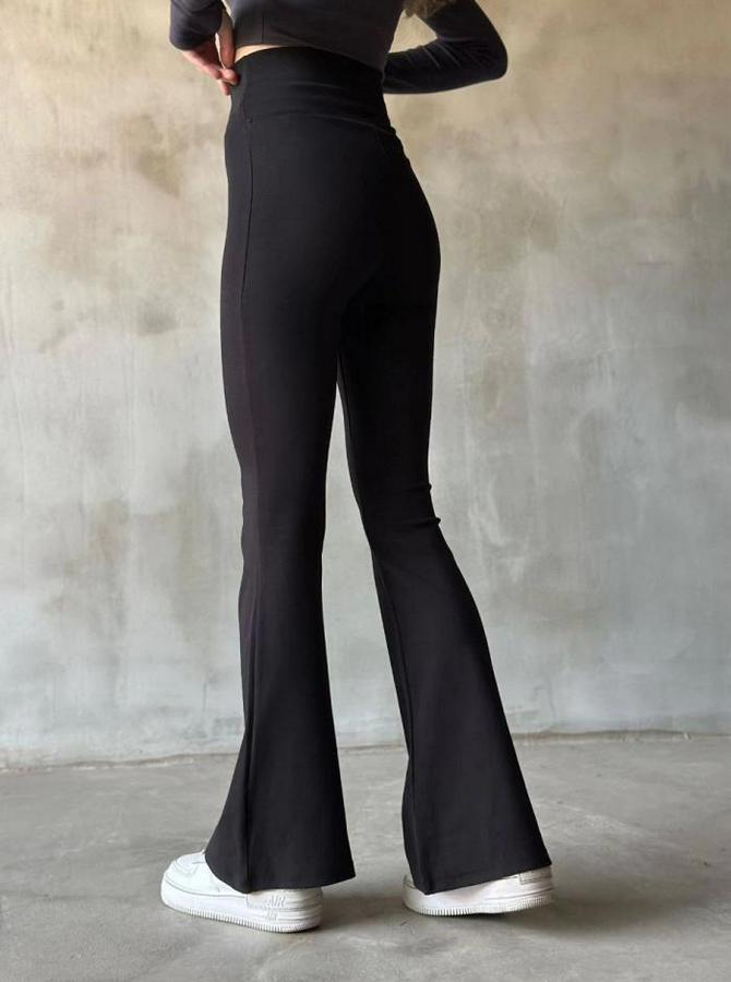 Ispanyol Paça Yüksek Bel Tayt