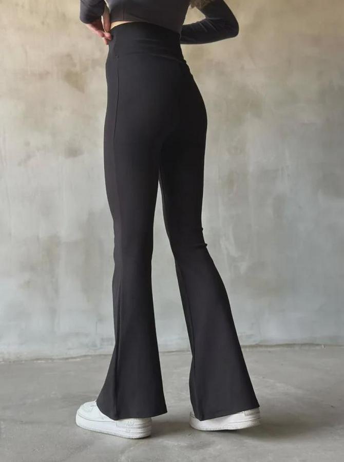 Ispanyol Paça Yüksek Bel Tayt