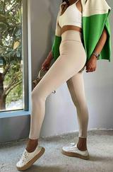 Yüksek Bel Içi Şardonlu Fırsat Ürün Toparlayıcı Tayt