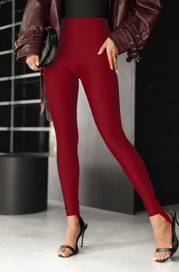 Yüksek Bel Topuk Altından Geçmeli Dalgıç Tayt