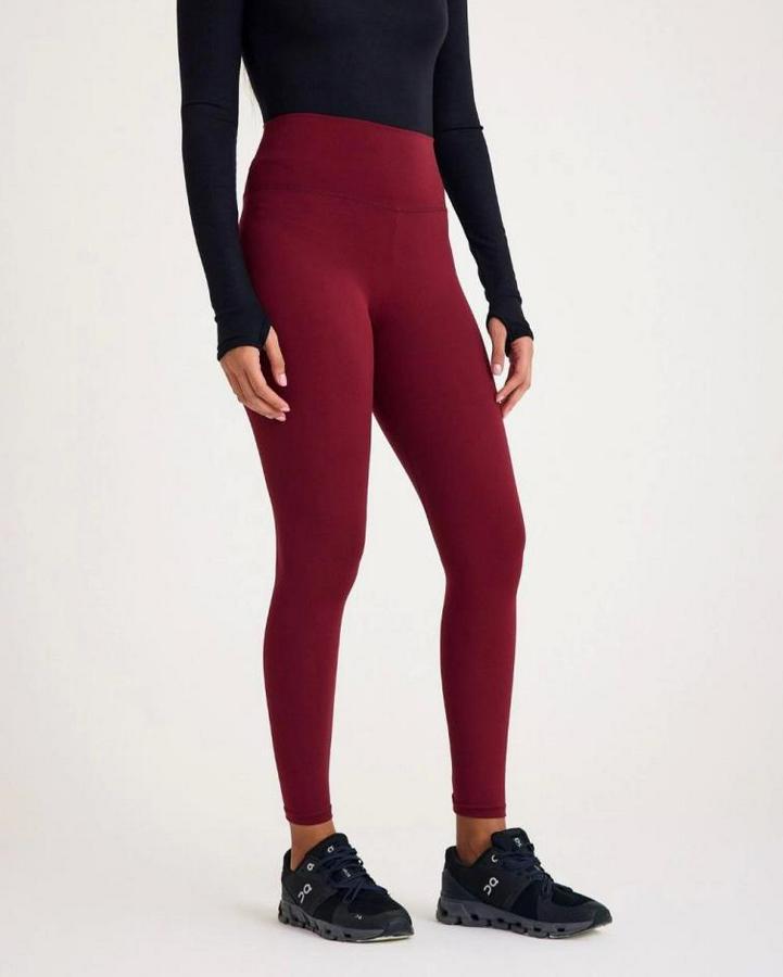 Nonofit Yüksek Bel Düz Sporcu Tayt