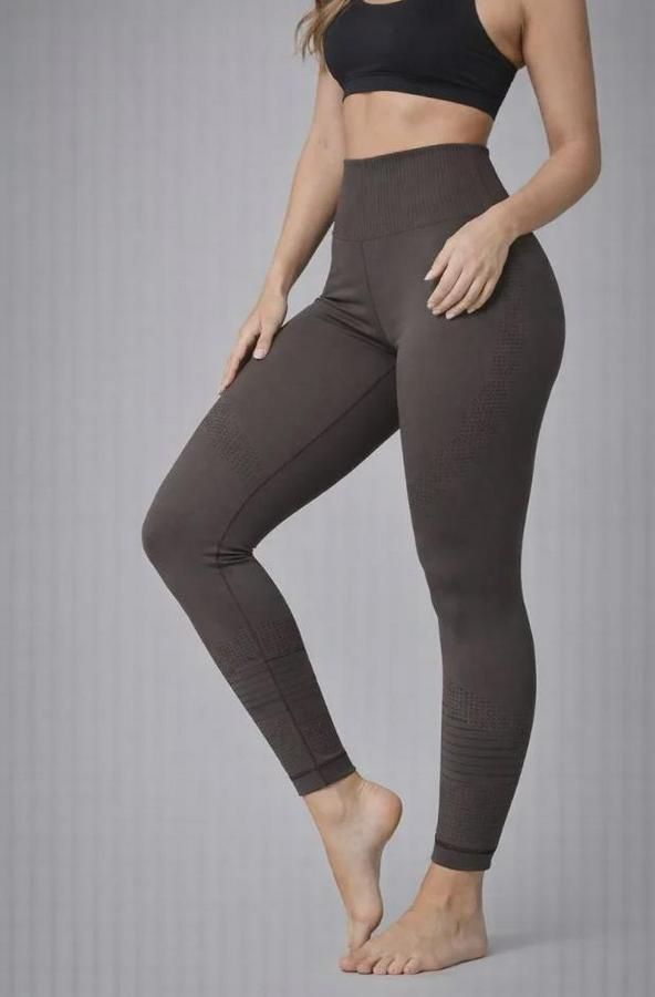 Nonofit Yüksek Bel Full Extra Toparlayıcı Likralı Ön Arka Ve Bilek Desenli Tayt