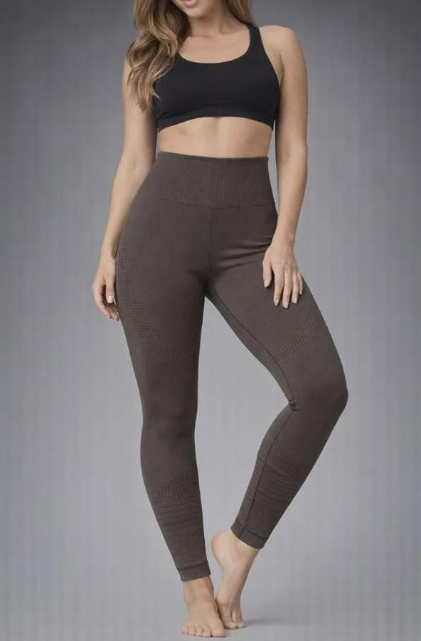 Nonofit Yüksek Bel Full Extra Toparlayıcı Likralı Ön Arka Ve Bilek Desenli Tayt