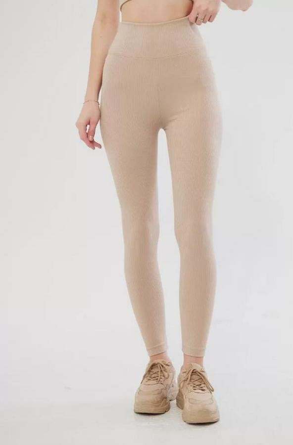 Yüksek Bel Fitilli Tayt