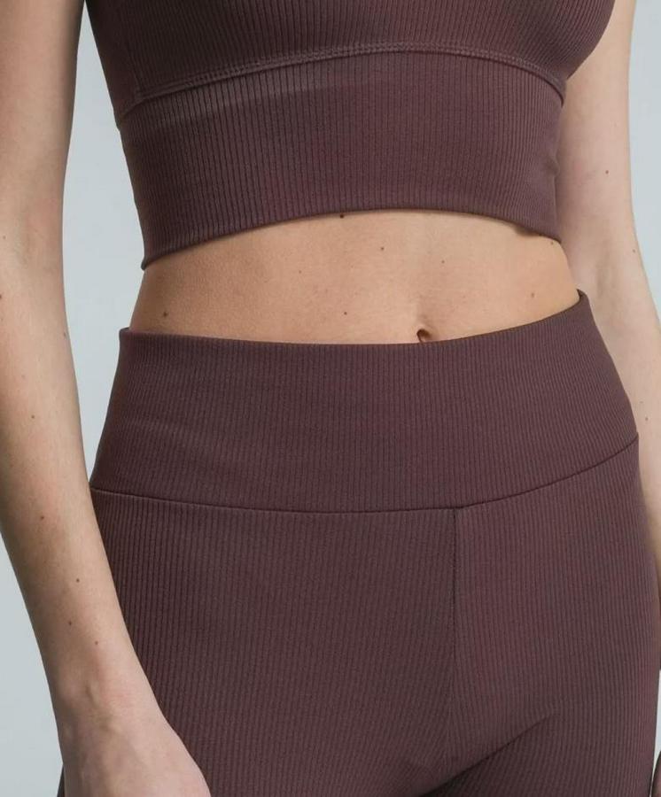 Yüksek Bel Fitilli Tayt