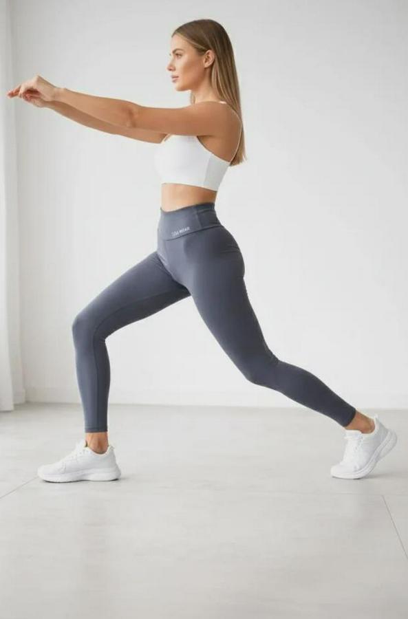 Yüksek Bel Toparlayıcı Likralı Dalgıç Spor Tayt Esnek Rahat Kalıp