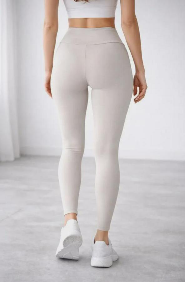 Yüksek Bel Toparlayıcı Likralı Dalgıç Spor Tayt Esnek Rahat Kalıp