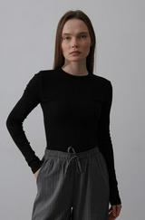 Uzun Kol Crop Top