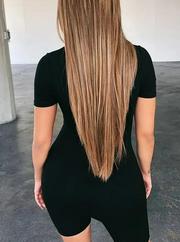 Kısa Kollu Önü Fermuarlı Bodycon Dalgıç Tulum