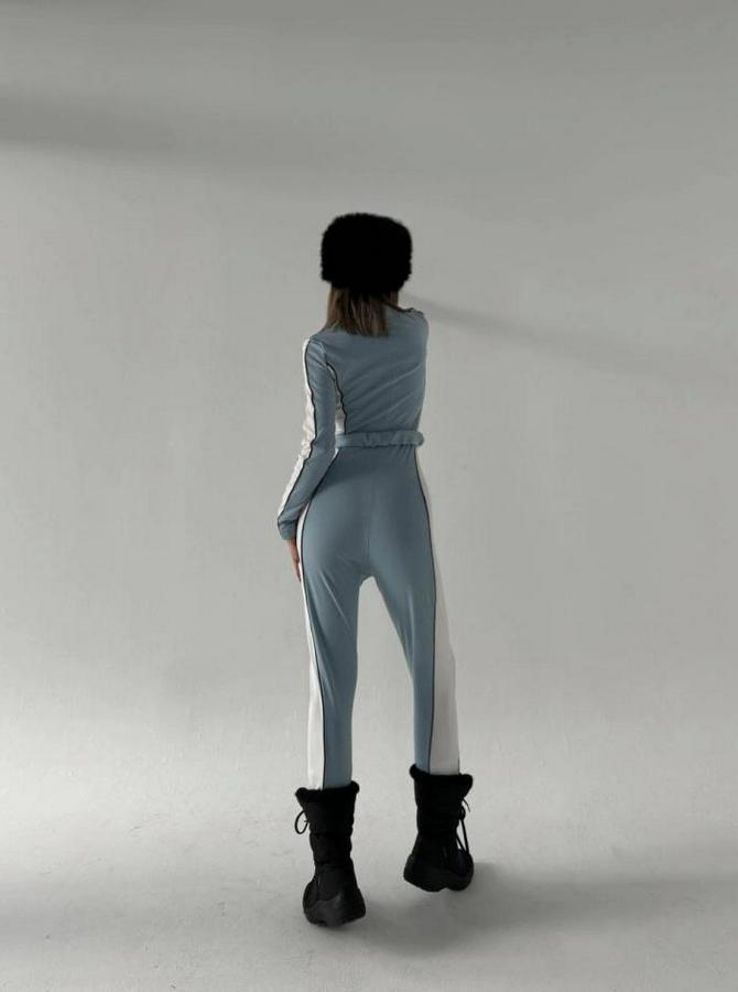 Kemer Detaylı Fermuarlı Tulum