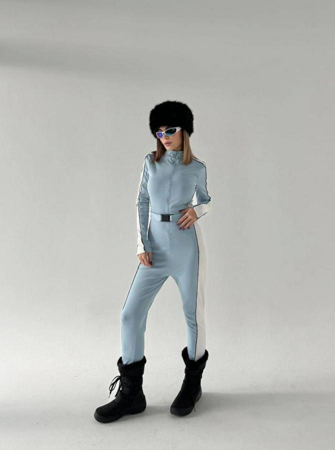 Kemer Detaylı Fermuarlı Tulum