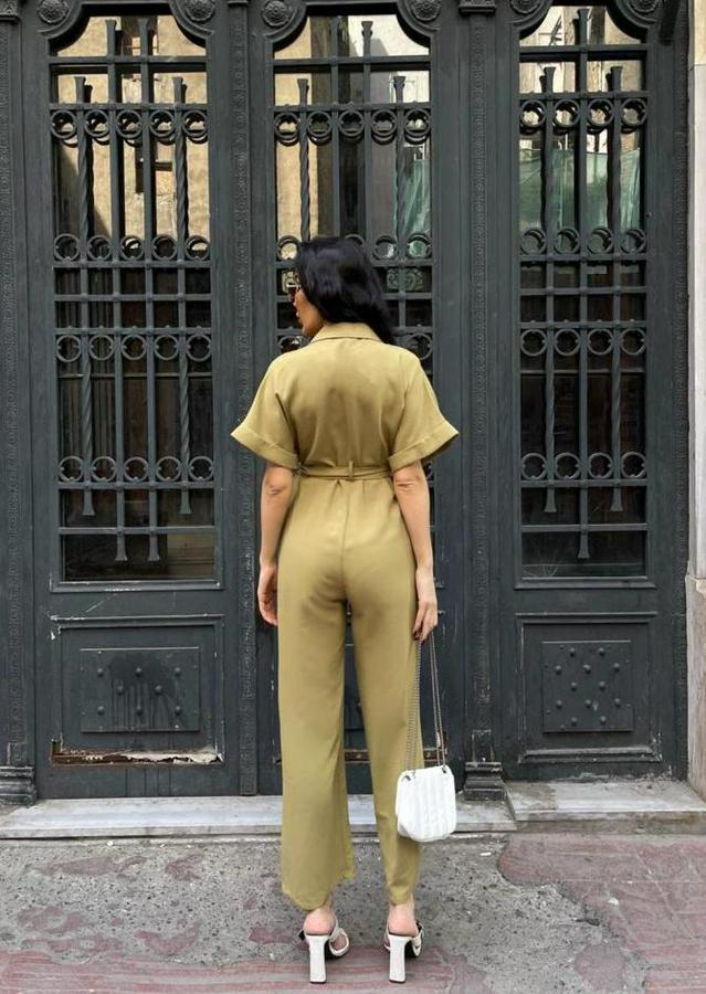 Keten Tulum Bel Bağlama Detayli