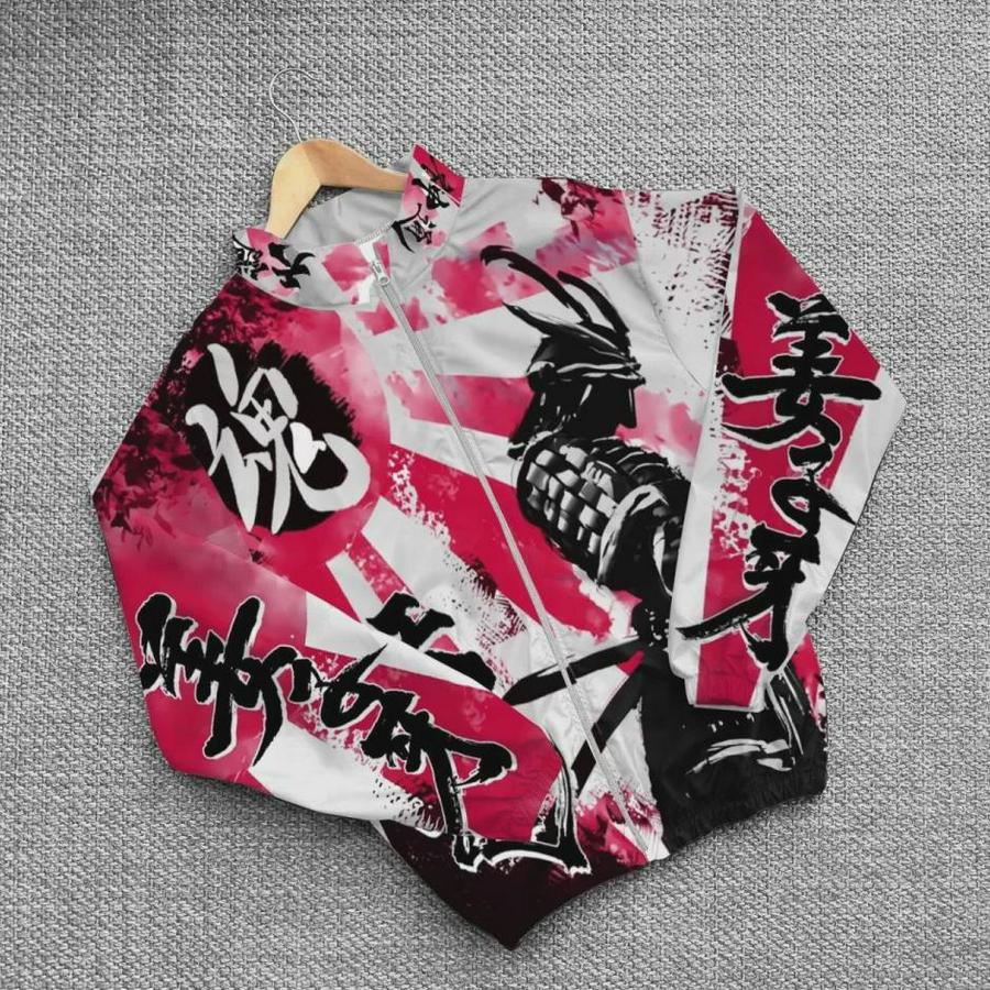 Unisex Dijital Baskılı Paraşüt Rüzgarlık