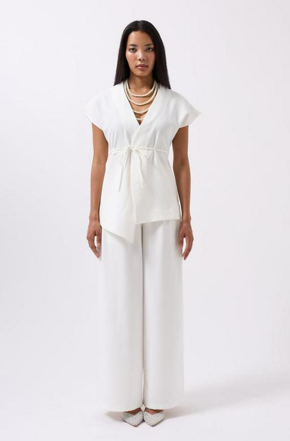 Bağcık Detay Yelek