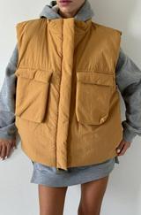 Camel Cepli Şişme Yelek