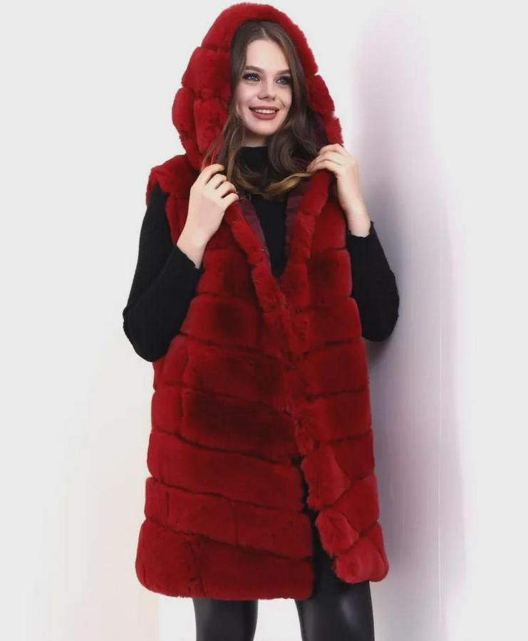 Reks Kapüşonlu Yelek