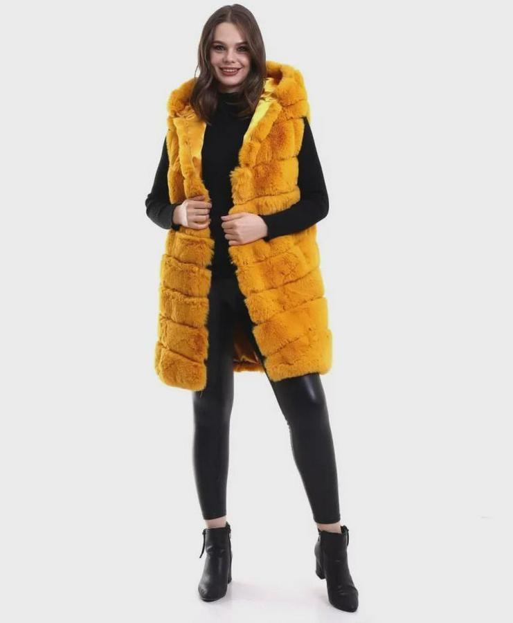 Reks Kapüşonlu Yelek