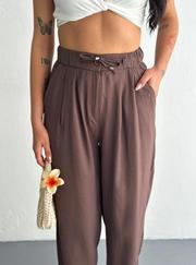 Yüksel Bel Rahat Paça Pantalon